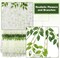 Wisteria Hanging Flowers,Fake Hanging Flowers,Wisteria artificiales Garland (12,White)